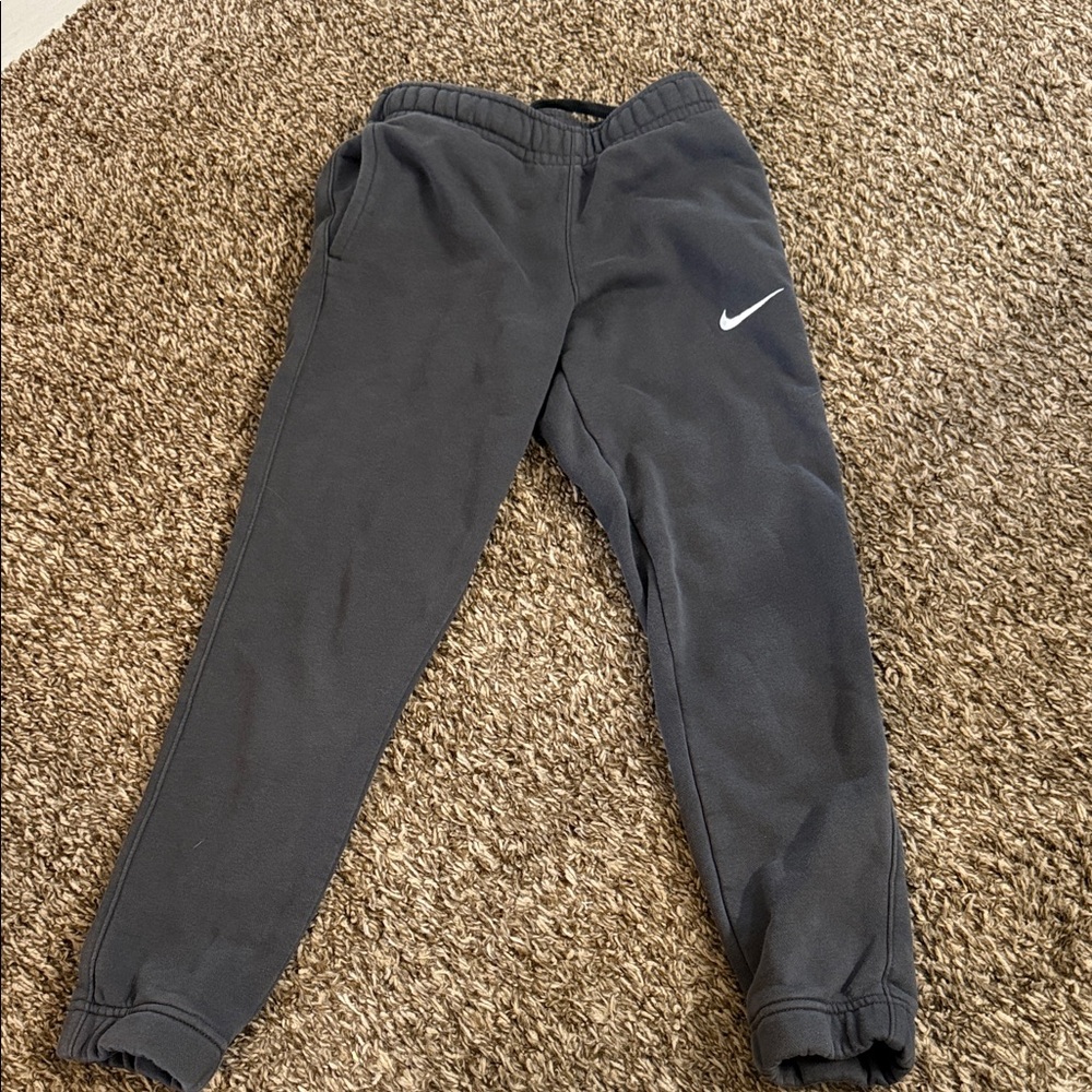 Nike Kids Charcoal Joggers